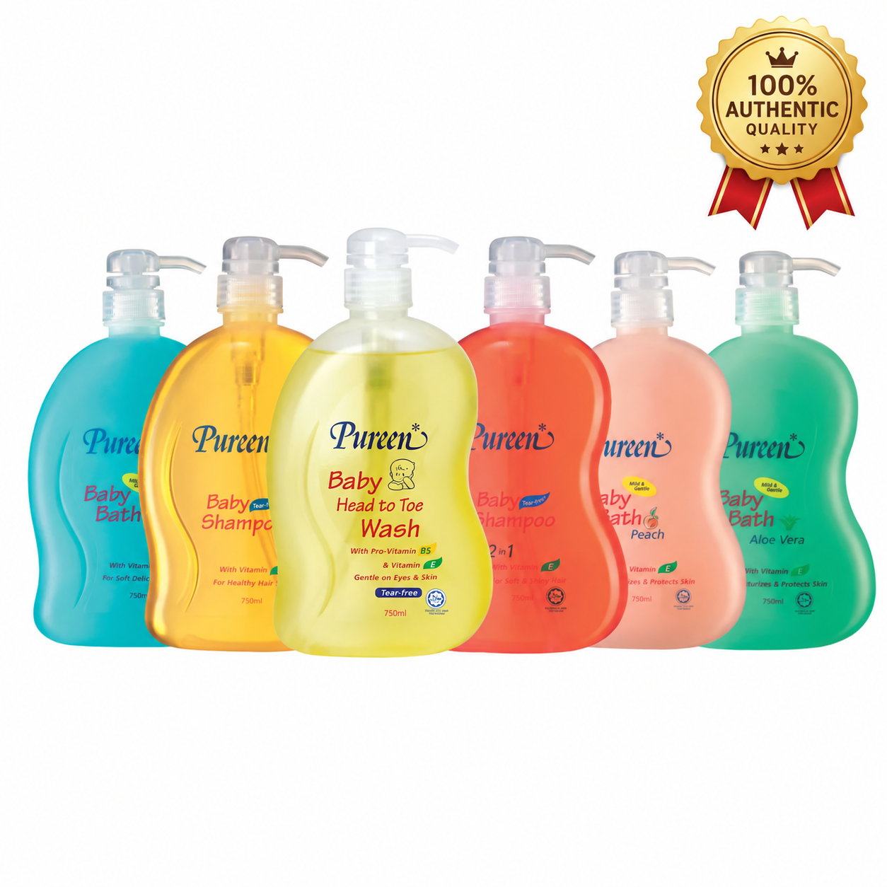 Pureen baby care product range